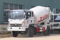 重汽王牌3方攪拌車